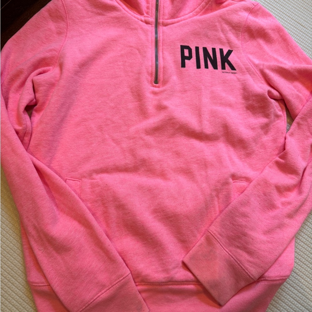 Victoria's Secret Pink Half-Zip Sweater
